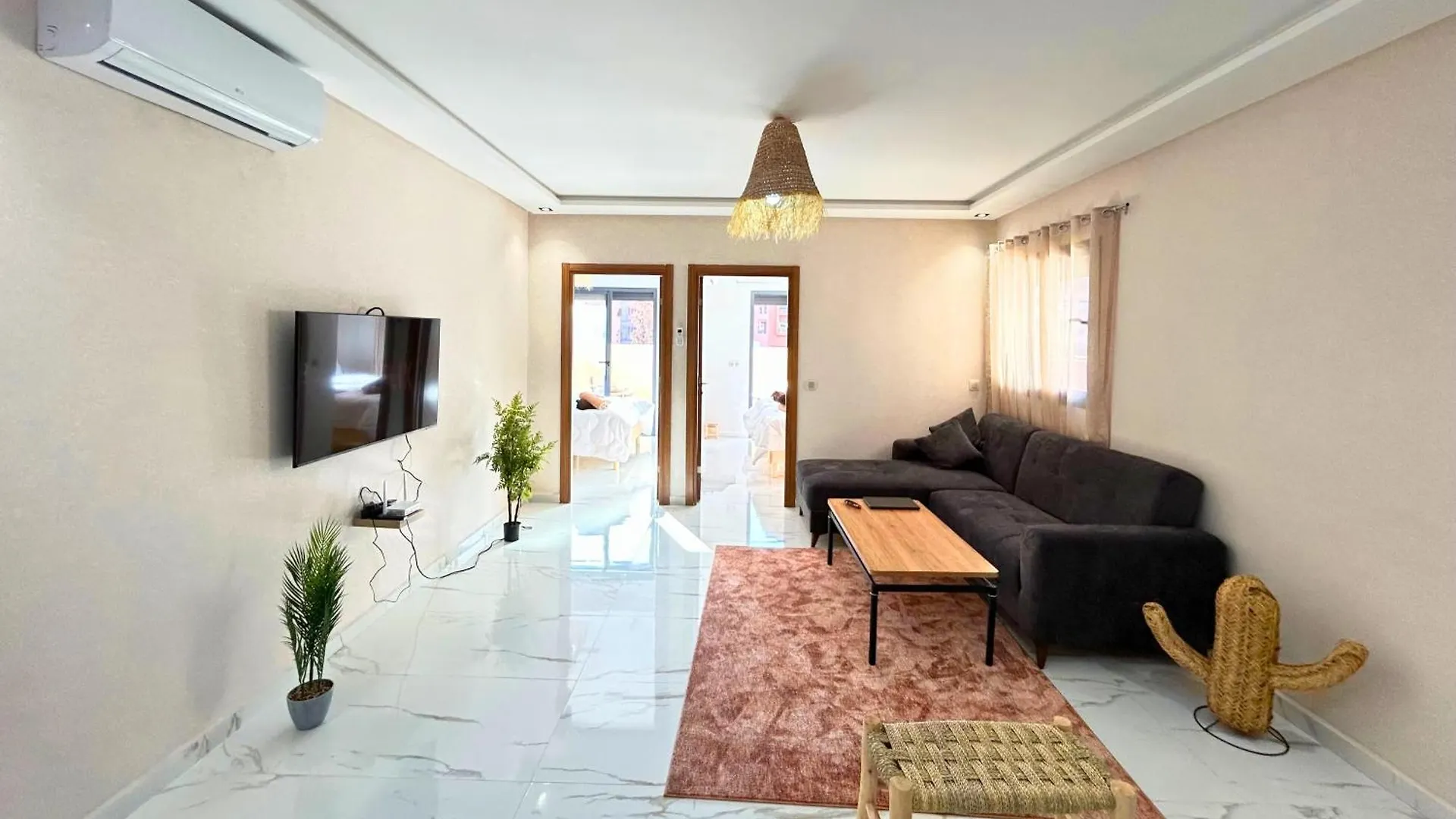 Luxe Et Calme De Gueliz Avec Grande Terrasse Apartment Marrakesh