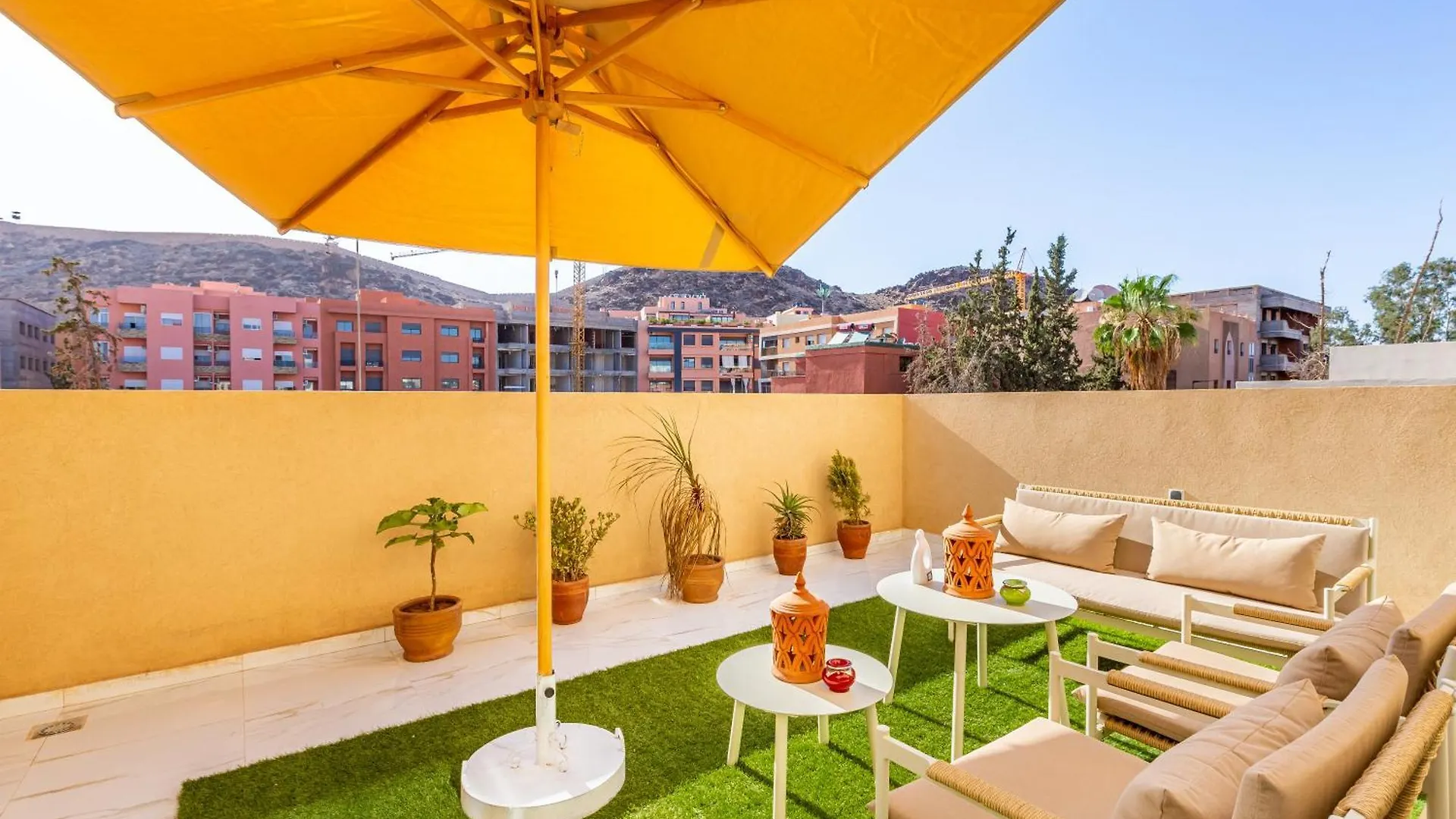 Apartament Luxe Et Calme De Gueliz Avec Grande Terrasse Marrakesz 0*,  Maroko