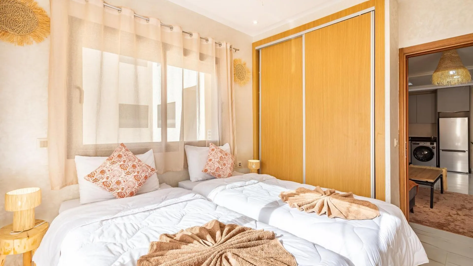 Apartament Luxe Et Calme De Gueliz Avec Grande Terrasse Marrakesz Maroko